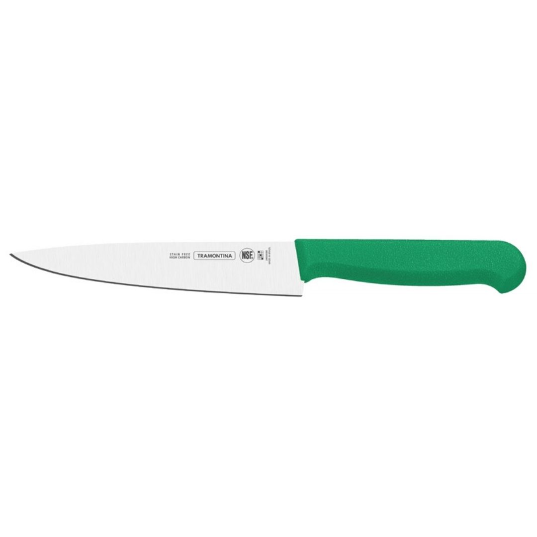 cuchillo profesional verde tramontina