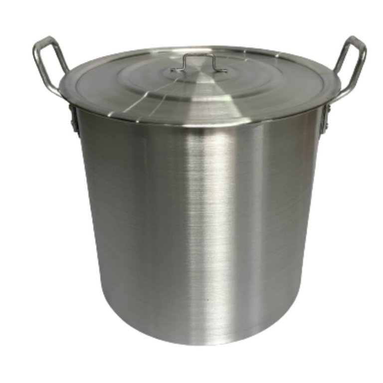 Olla Caldero en Aluminio 98 Litros 50x50 | FaciHogar Todo para mesa y